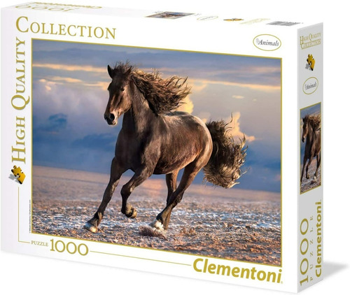 Rompecabezas Clementoni Caballo Libre Free Horse 1000 Piezas