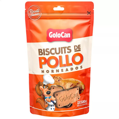 Galletita Para Perro Biscuits Pollo Horneado Golocan Petcorp