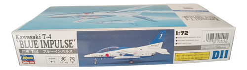Modelismo Kawasaki T-4 Blue Impulse 1/72 Hasegawa