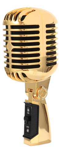 Micrófono Clásico Con Cable Profesional Micrófono Vocal