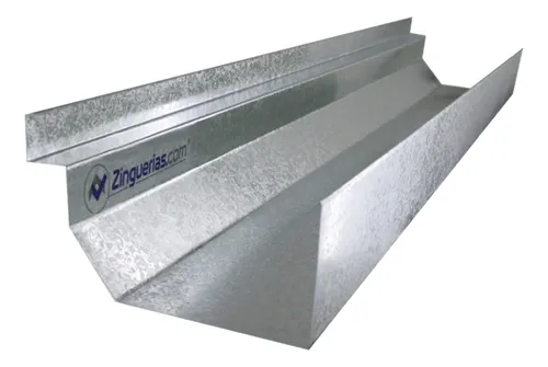 Canaleta De Zinc Para Lluvia Modelo Americana Chapas Techo