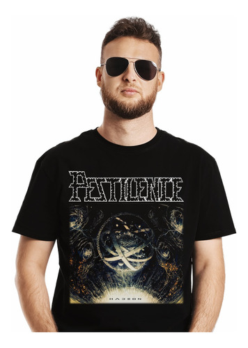 Polera Pestilence Hadeon Metal Impresión Directa