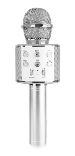 Microfono Karaoke Bluetooth Q7 + Parlante Inalambrico Luces