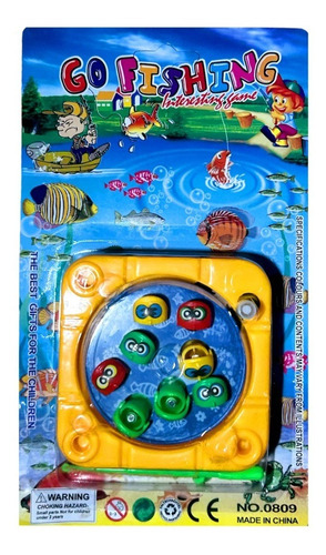 Imagen 4 de 8 de Pesca Magic A Cuerda Infantil Chico Juego Pack X 15