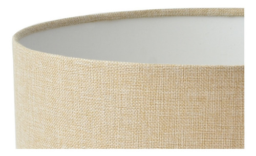 Pantalla De Buro Con Sujecion De Clip En Foco 30cm Diamtero Beige