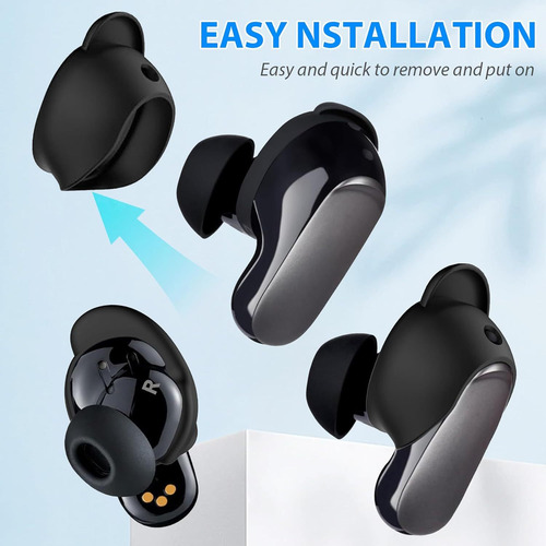 3 Pares Auriculares De Silicona Para Bose Quietcomfort Ultra