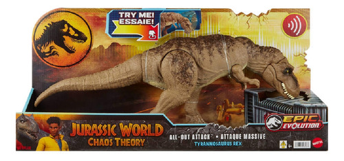 Jurassic World T Rex Chaos Theory Epic Evolution Mattel