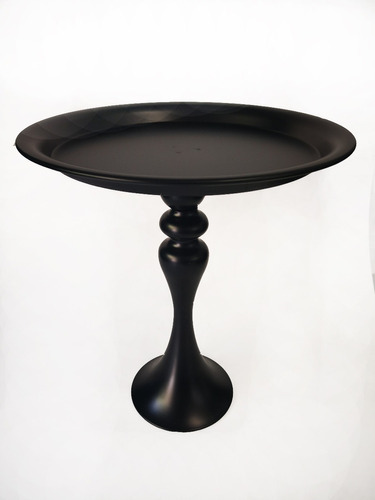 Pedestal Negro 27 X 34 Cm (tc06812 )