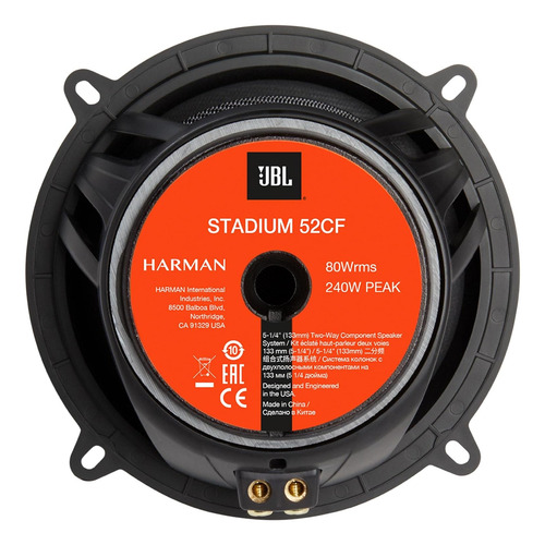 Sistema De Altavoces De Audio Para Auto Jblspksd52cfam Jbl