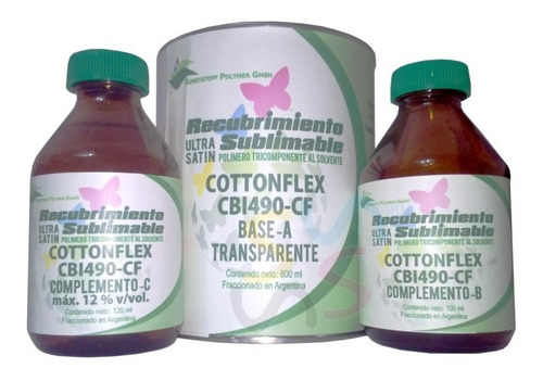 Poliester Liquido Para Sublimar Algodon X 1 Litro Importado