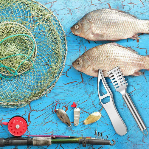 Raspador De Pescado Removedor De Escamas De Pescado De 8 Pie