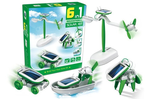 Juego Para Niños(as) 6 In 1 Educational Kit Solar