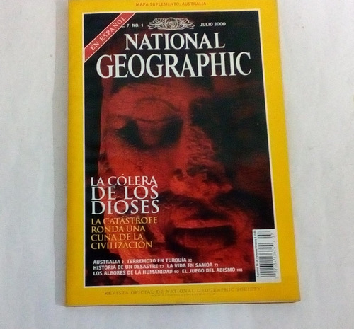 Revista National Geographic Vol.7, N°1 Colera De Los Dioses