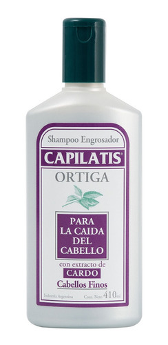 Capilatis Ortiga Shampoo Cabellos Finos X 410ml Con Cardo