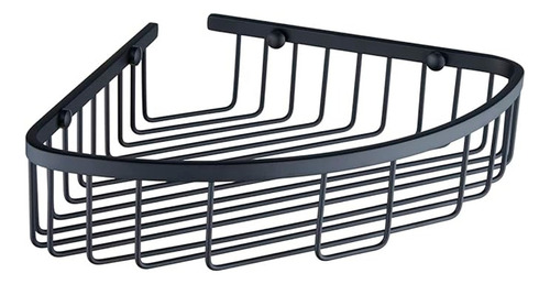 Organizador Esquinero Negro Ducha Baño Colgante Inox Premium