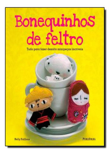 Livro Bonequinhos De Feltro