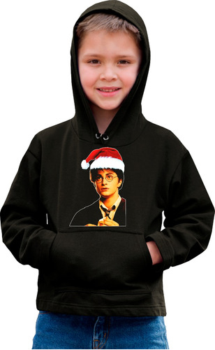 Sudadera Unisex Niña/niño Infantil Navidad Harry Potter 