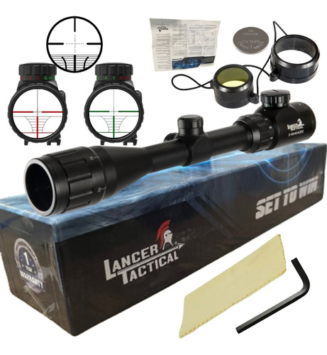 Mira Telescopica 3-9x40 Iluminacion Rojo Verde Gotcha Xtreme