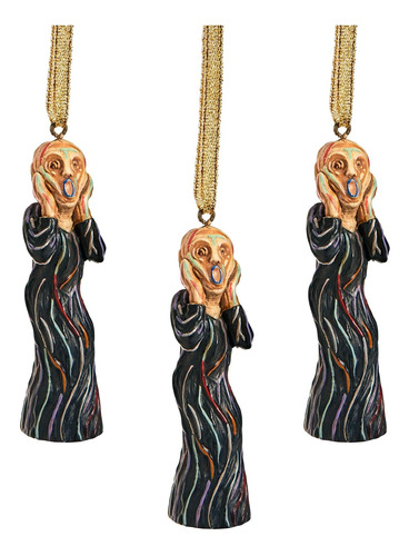 The Silent Scream - Adorno Para Árbol De Navidad, 3 Pu...