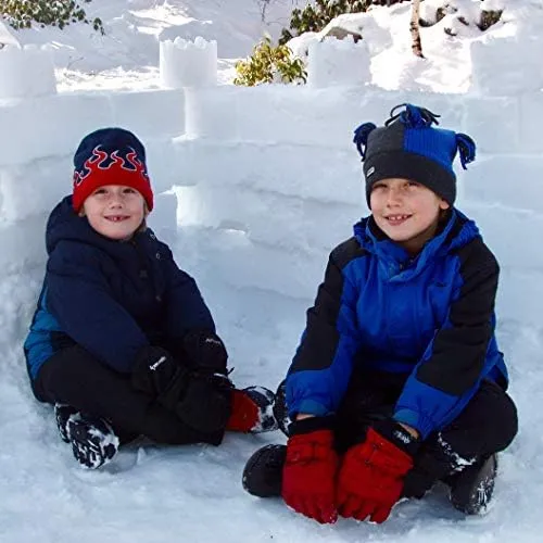 Kit De Construcción Flexible Flyer Snow Fort En Forma De Lad