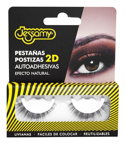 Pestañas Postizas Autoadhesivas 2d Reutilizable 22803