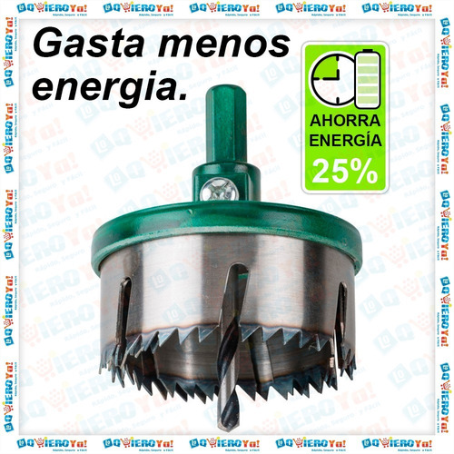 Juego Sierras Corona Copa 7 Pieza Kwb 46-94mm Akku Top Energ