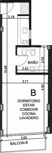 Imagen 2 de 18 de Departamento - Almagro Norte