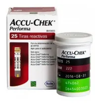 Comprar Tiras Reactivas Accu Chek Performa X 25 Unidades 