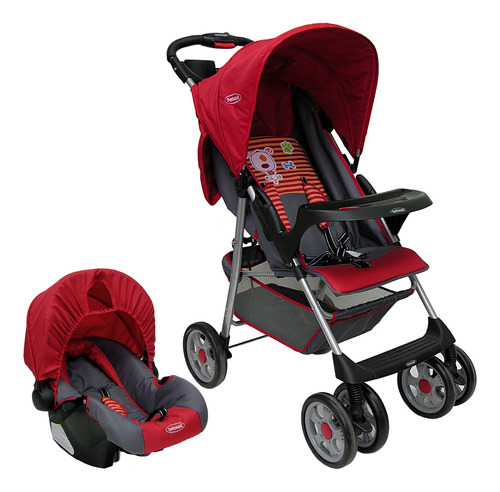 Coche Travel Rojo E1001r