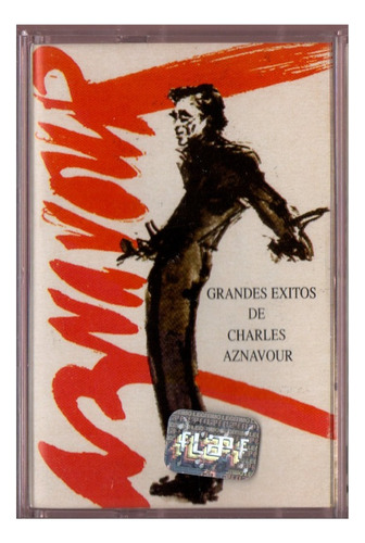 Cassette  Charles Aznavour Grandes Exitos--nuevo Colombia