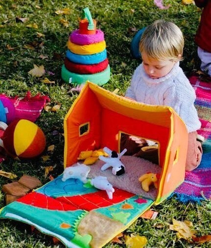 Granja Con Animales Ainé Juguetes Didácticos De Tela