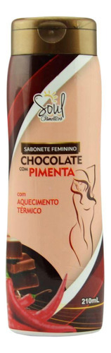 Sabonete Liquido Intimo Chocolate C Pimenta Aquecimento Soul