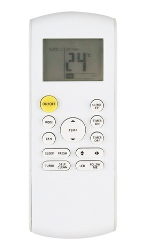 Control Compatible Para Minisplit Mabe Mirage Rg57d/bge