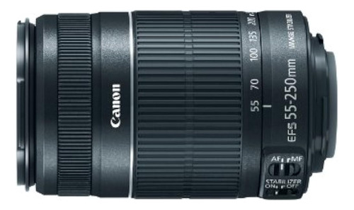 Lente Con Zoom Telefoto Canon Ef-s 55-250 Mm F / 4.0-5.6 Is 