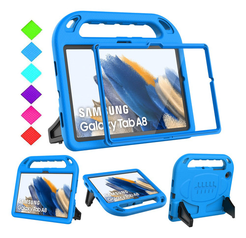 Bmouo Funda Infantil Para Samsung Galaxy Tab A8 De 10.5 PuLG
