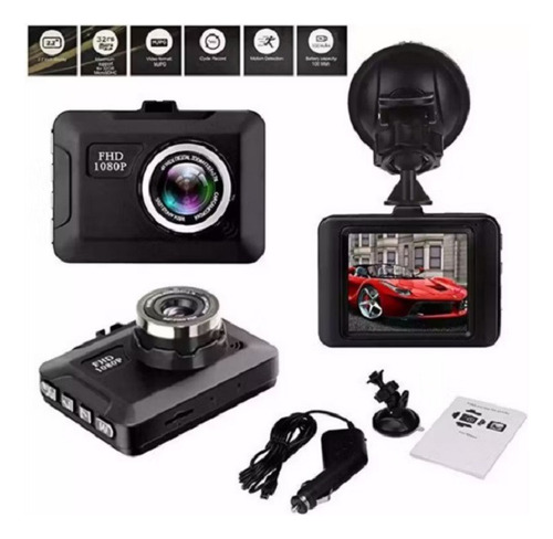 Camara Dvr Para Carro Q2 - 2,25´´ - : 1080p / 720p / Vga