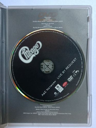 Dvd Chicago A&e Network Live By Request (Usado)