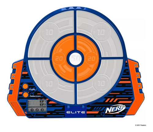 Nerf Elite Digital Target Tiro Al Blanco Digital Nerf Azul