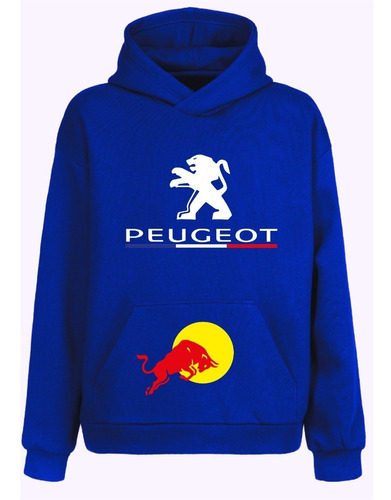 Poleron Canguro Peugeot Red Bull