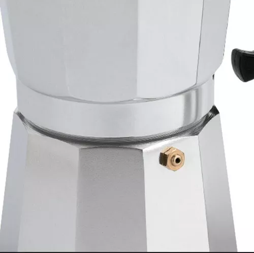 Cafetera moka italiana de acero 12 tz IMPORTADO