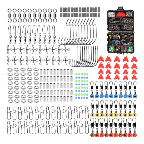 Kit Variado D/accesorios D/pesca Shaddock Fishing 300piezas