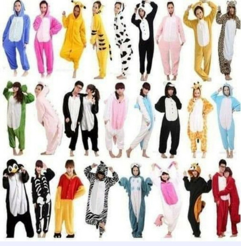 Fardo De Pijamas Kigurumi Y Personajes Famosos 20 Un.