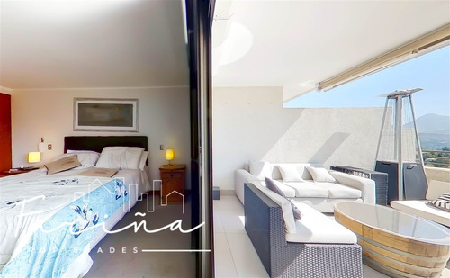 Se Vende Depto 2d, 3b Con Increíble Terraza, Lo Barnechea