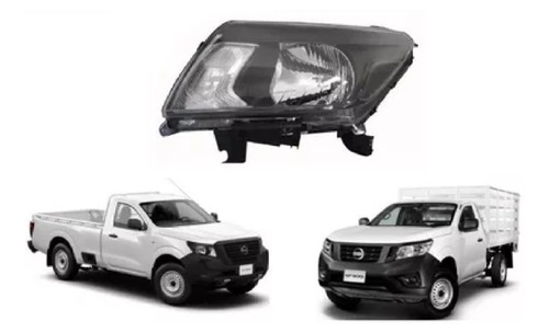 Faro Nissan Np300 2021 2022 2023 F/negro S/reflejante Piloto