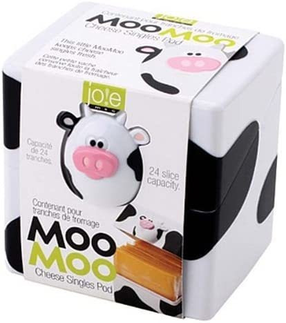 Joie Kitchen Moo Cow Queso Loncheado Envase Para Nevera |...