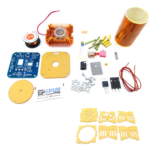 Mini Kit De Ensamblaje De Electrónica De Bocina De Plasma D