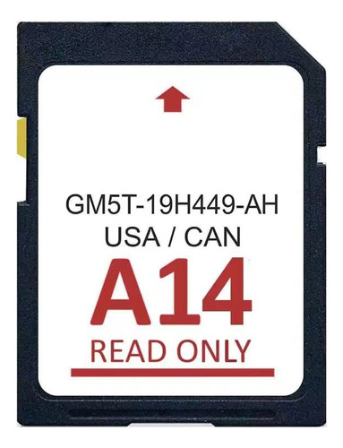 Tarjeta De Mapa De Navegacion Sd A14 2023 |gm5t-19h449-ah, C