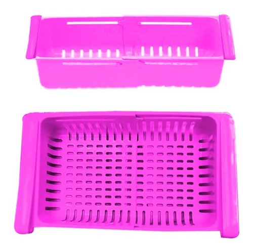 Imagen 8 de 10 de Organizador Refrigerador Cocina Ajustable