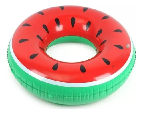 Bóia Circular Piscina Melancia 120cm Infaltil - Snel