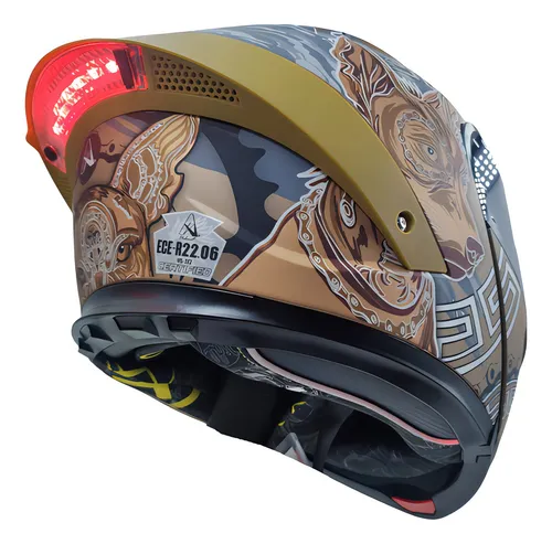 Casco para moto alessia sale